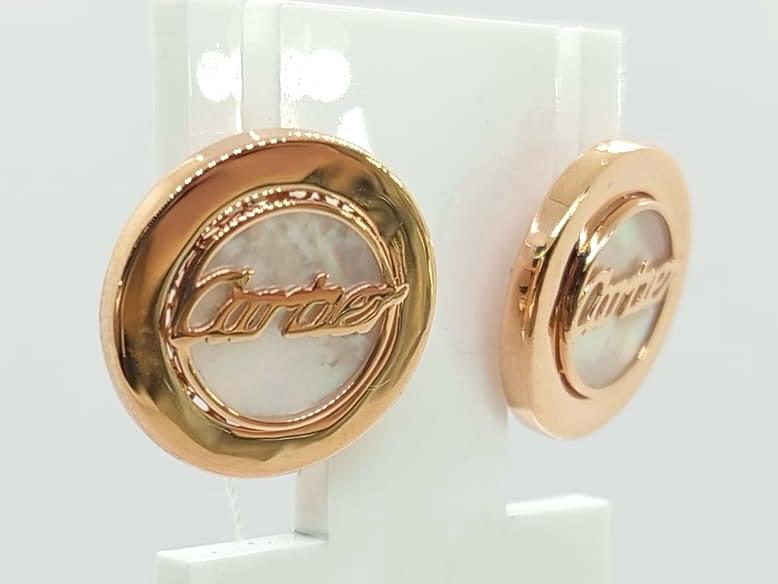 СЕРЬГИ ПЕРЛАМУТР (Au 585)