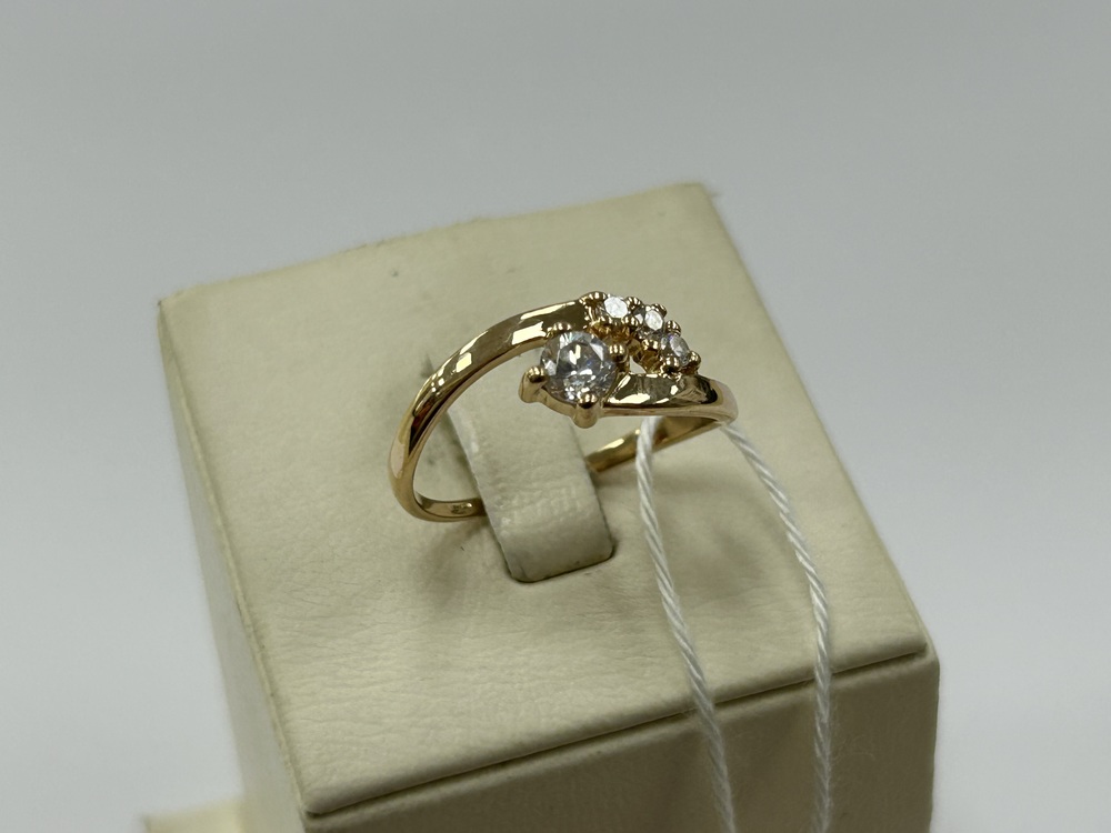 КОЛКМИ585 КОЛЬЦО С КАМНЯМИ (Au 585)