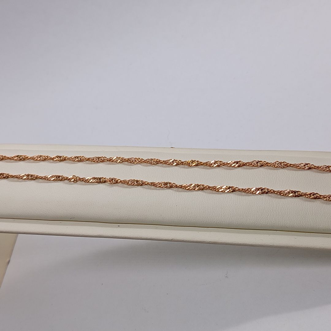 ЦЛСИ585 ЦЕПЬ ПОЛНОВЕСНАЯ Сингапур (Au 585)