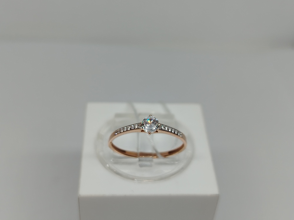 КОЛКМИ585 КОЛЬЦО С КАМНЯМИ (Au 585)