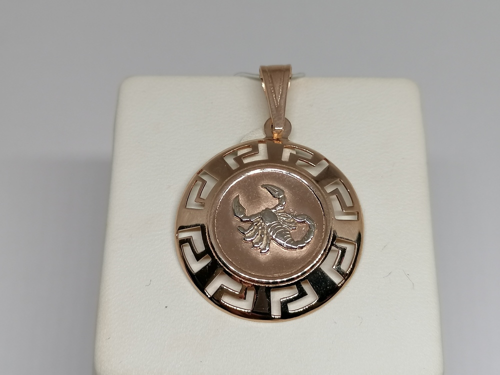 880 ПОДВЕСКА ЗНАК ЗОДИАКА без камня (Au 585)