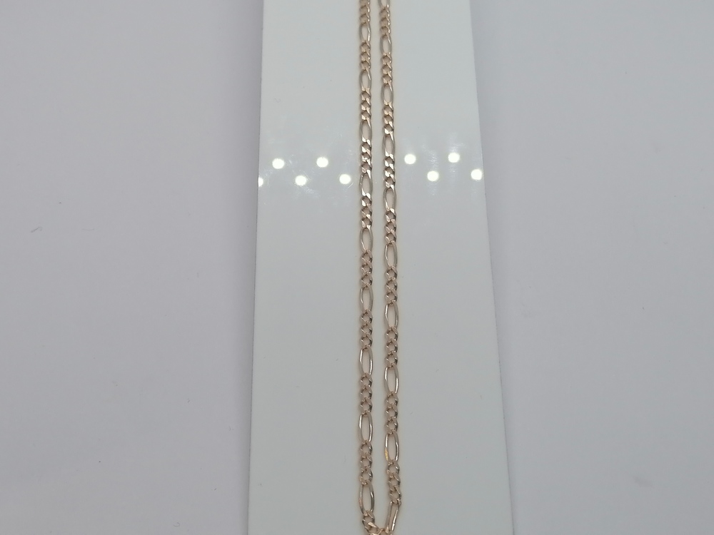 ЦЛФК585 ЦЕПЬ ПОЛНОВЕСНАЯ Фигаро(картье) (Au 585)