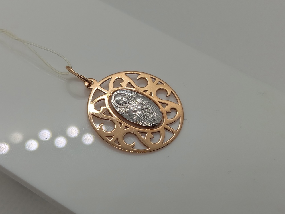 ПОДВЕСКА ИКОНА без камня (Au 585)