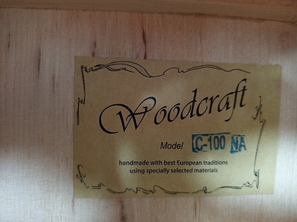 Гитара акустическая Woodcraft С-100/NA
