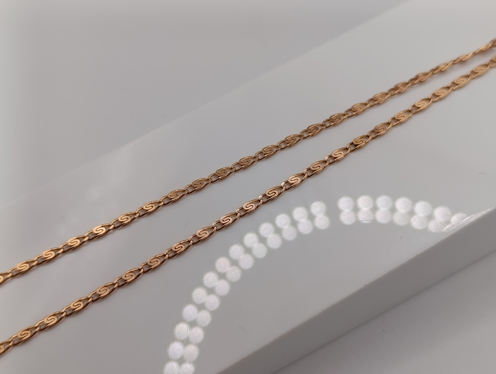 ЦЛУ585 ЦЕПЬ ПОЛНОВЕСНАЯ Улитка (Au 585)