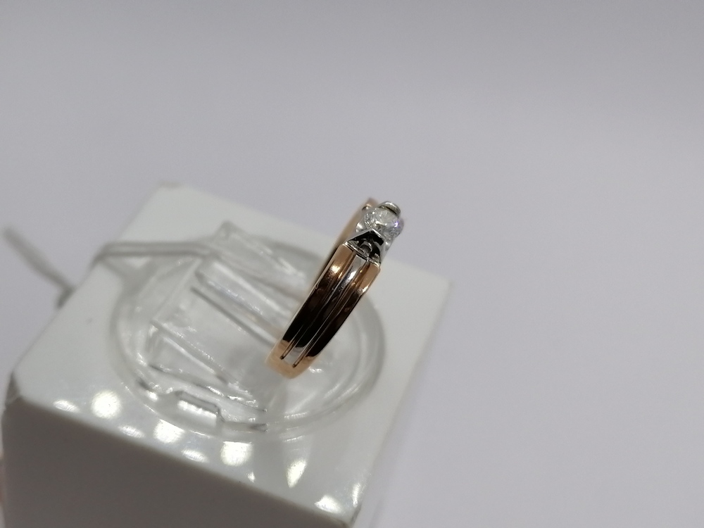 КОЛЬЦО БРИЛЛИАНТ Au 585