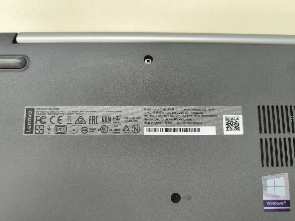 Ноутбук Lenovo IdeaPad 320; Pentium N4200, HD Graphics, 4 Гб, 128 Гб, Нет