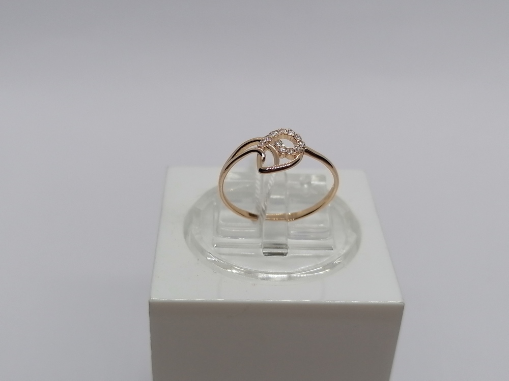 КОЛКМИ585 КОЛЬЦО С КАМНЯМИ (Au 585)