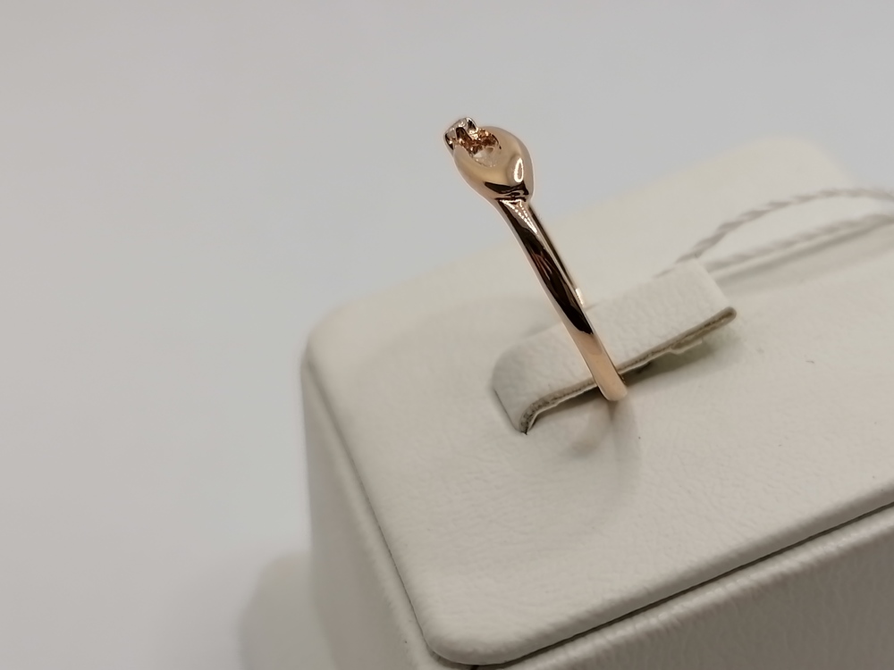 КОЛЬЦО С КАМНЕМ (Au 585)