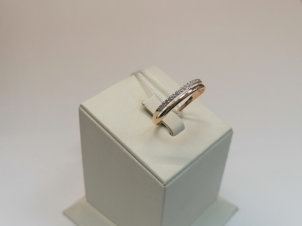 КОЛКМИ585 КОЛЬЦО С КАМНЯМИ (Au 585)