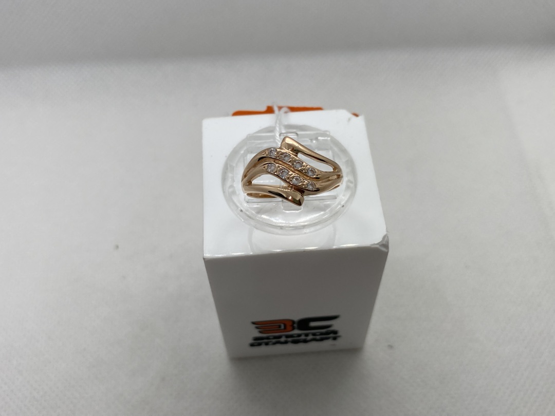 КОЛКМИ585 КОЛЬЦО С КАМНЯМИ (Au 585)