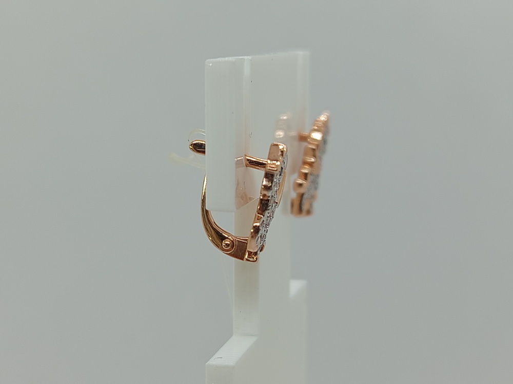 СЕРЬГИ С КАМНЯМИ (Au 585)