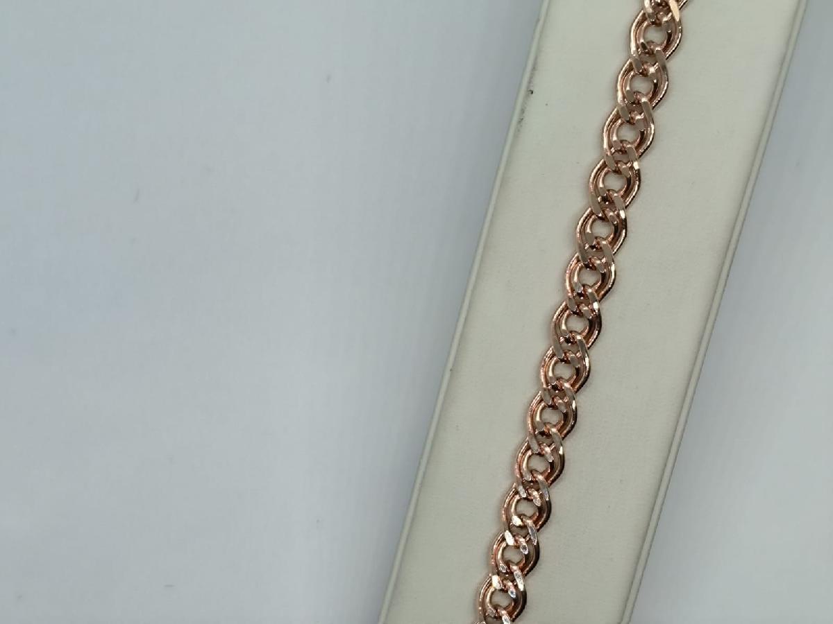 НБ 12-200ПГ БРАСЛЕТ ПУСТОТЕЛЫЙ (Au 585)