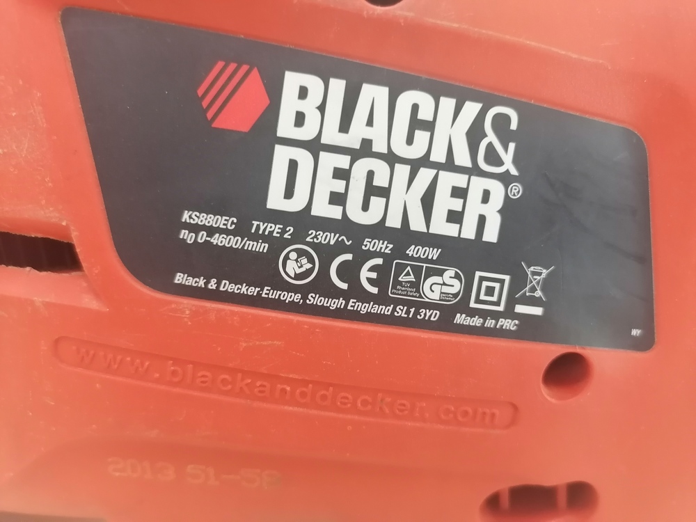 Сабельная пила  BLACK & DECKER KS880EC