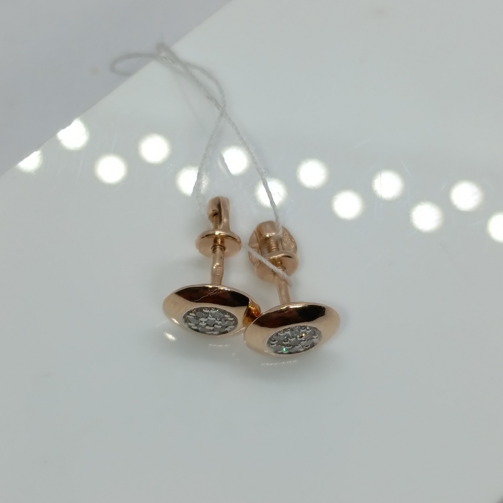 СЕРЬГИ БРИЛЛИАНТ (Au 585)