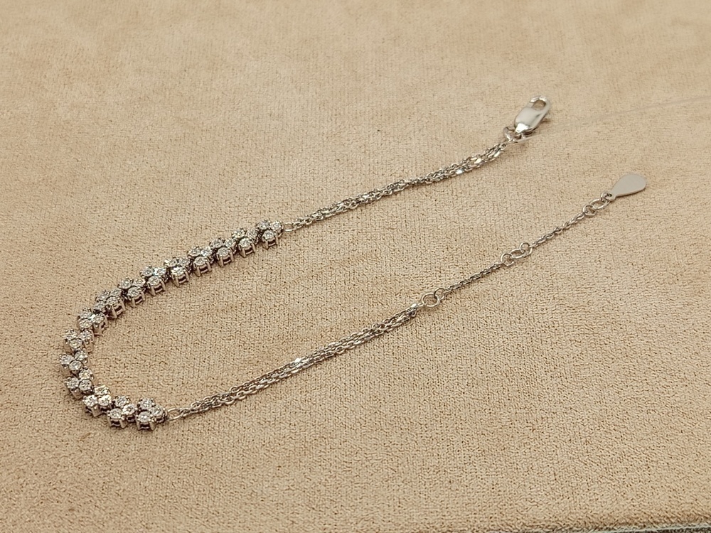 БРАСЛЕТ БРИЛЛИАНТ (Au 585)