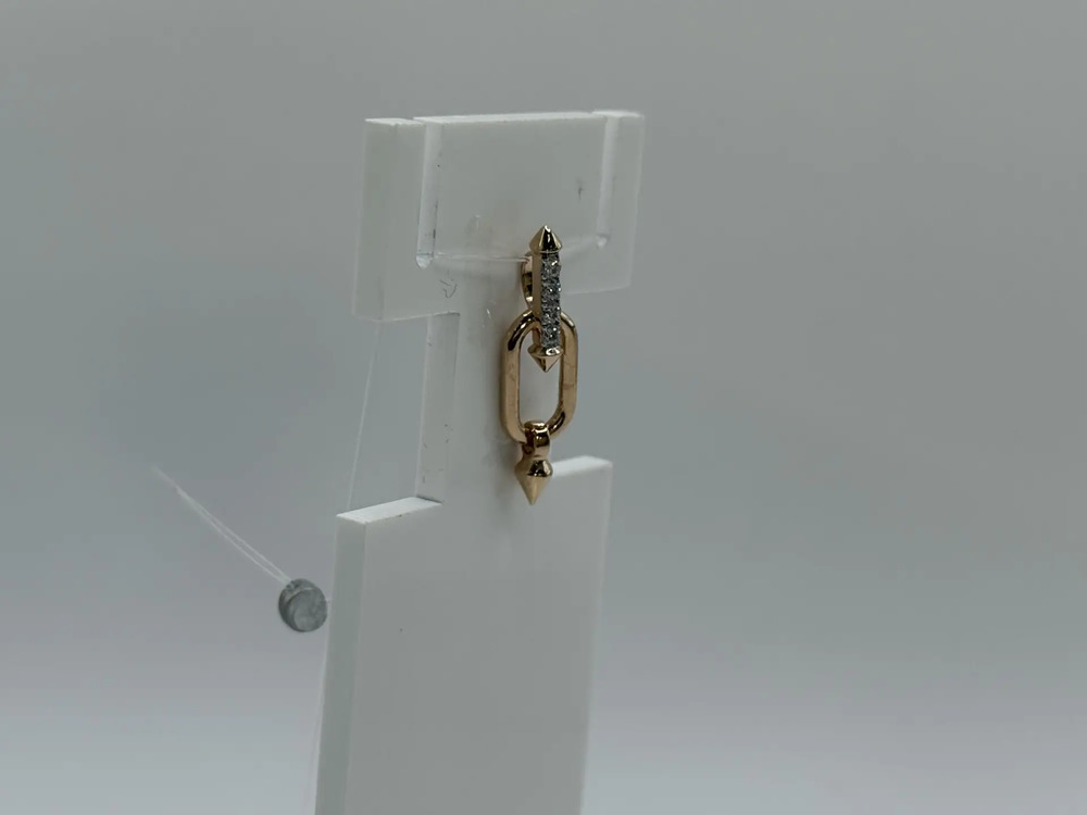 ПОДВЕСКА С КАМНЯМИ (Au 585)