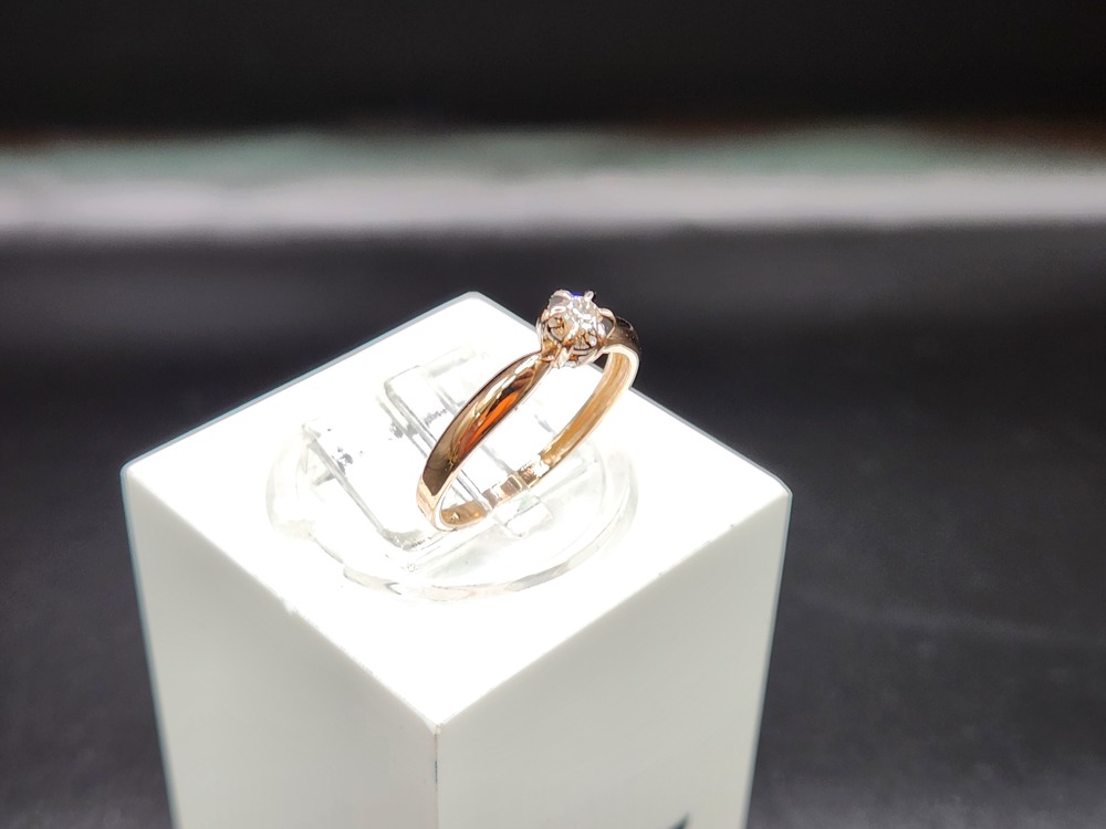 КОЛЬЦО БРИЛЛИАНТ Au 585