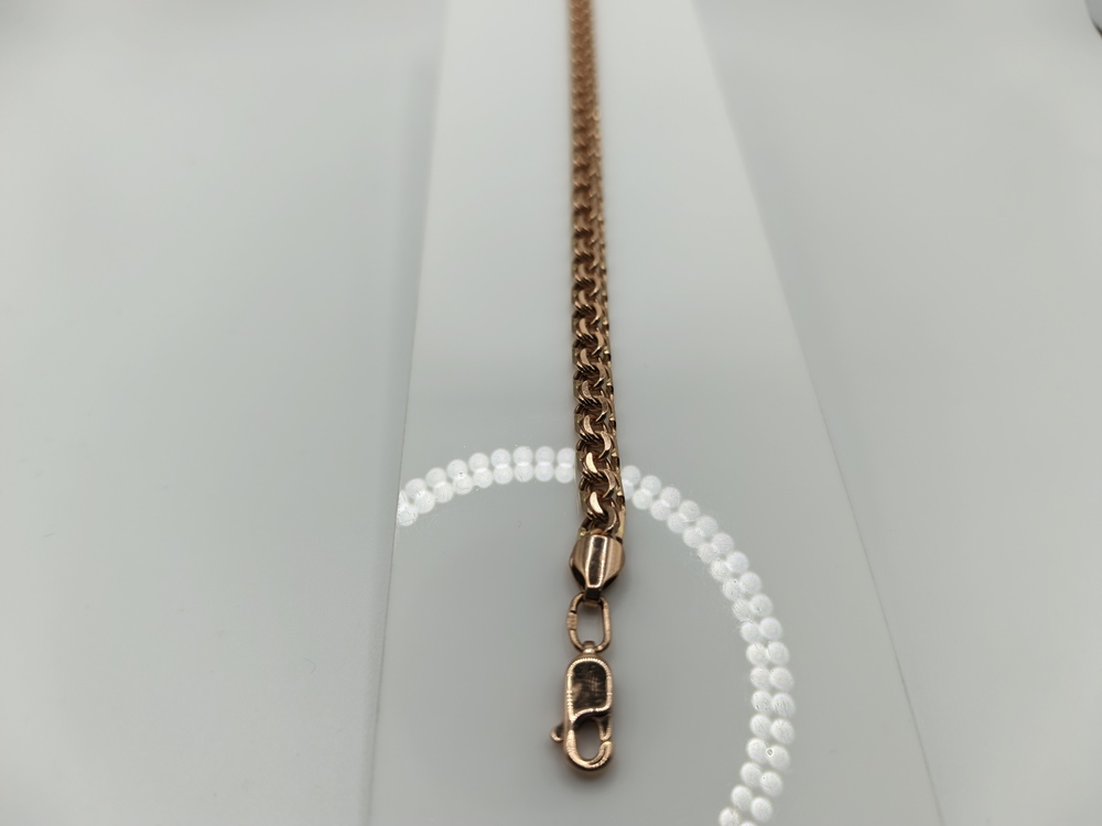 БЛБ585 БРАСЛЕТ ПОЛНОВЕСНЫЙ Бисмарк (Au 585)