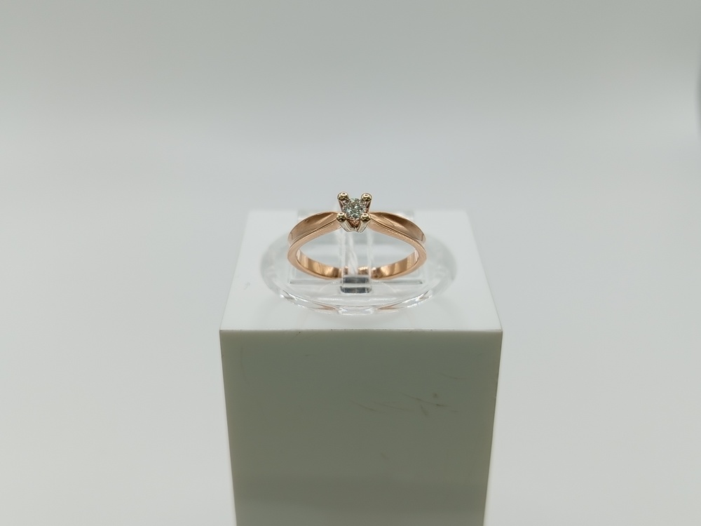 КОЛЬЦО БРИЛЛИАНТ Au 585