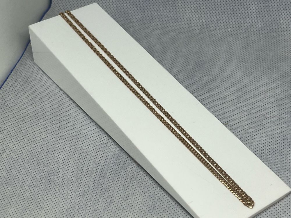 ЦЕПЬ ПОЛНОВЕСНАЯ Ромб двойной (Au 585)