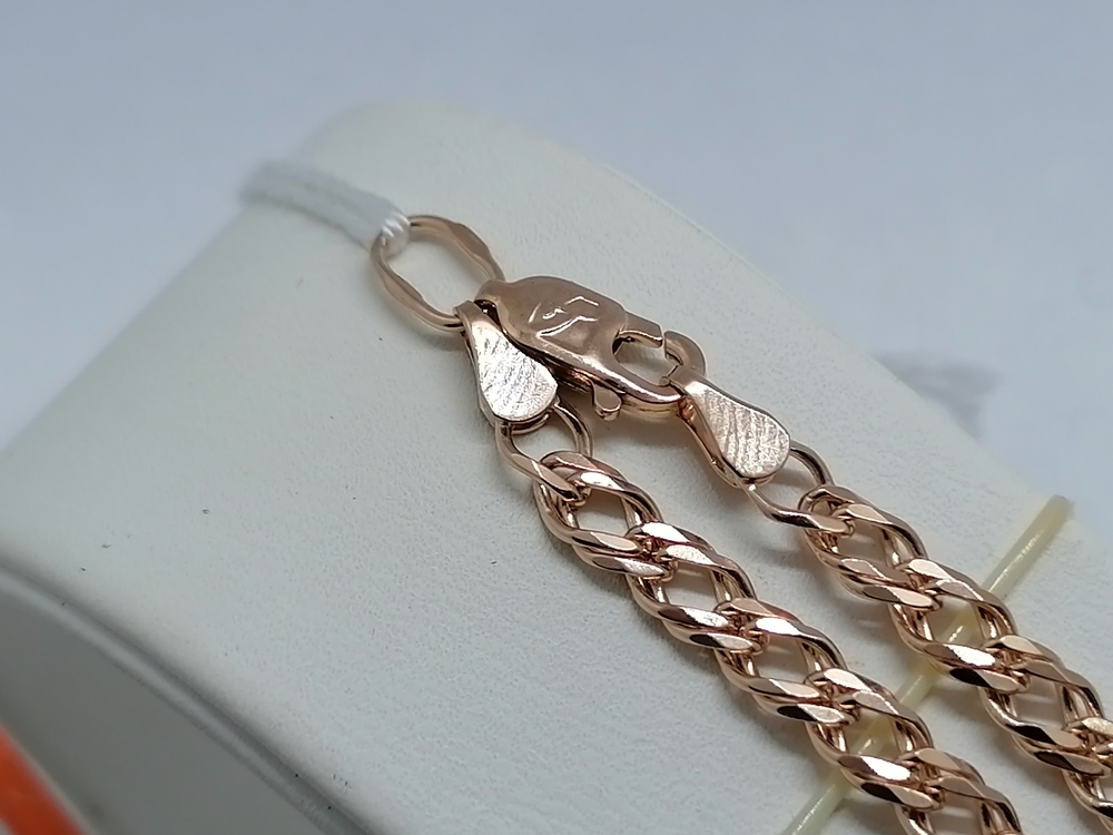 ЦЛР2585 ЦЕПЬ ПОЛНОВЕСНАЯ Ромб двойной (Au 585)