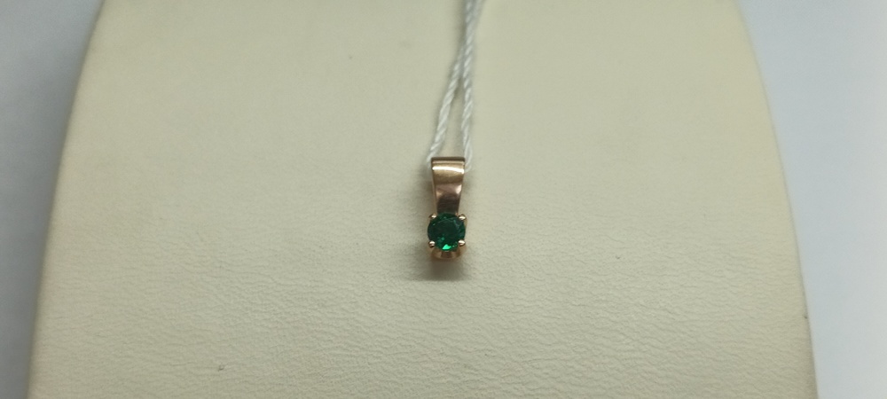 ПОДВЕСКА С КАМНЕМ (Au 585)