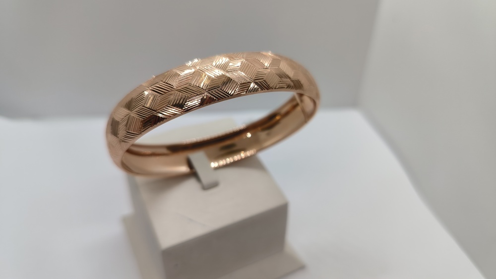 БРАСЛЕТ ЖЕСТКИЙ без камня (Au 585)