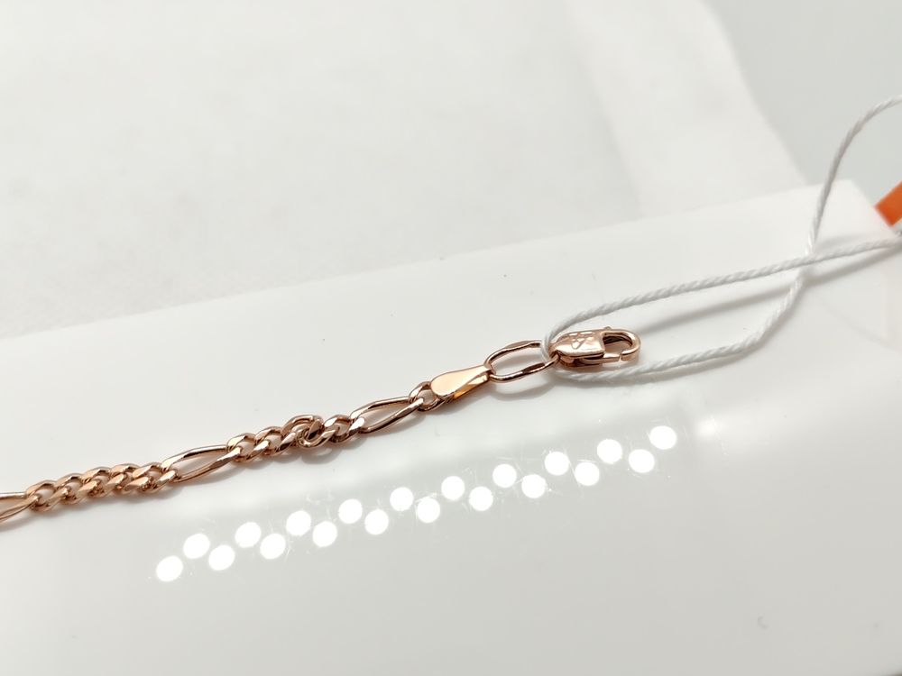 БРАСЛЕТ ПОЛНОВЕСНЫЙ Фигаро(картье) Au 585