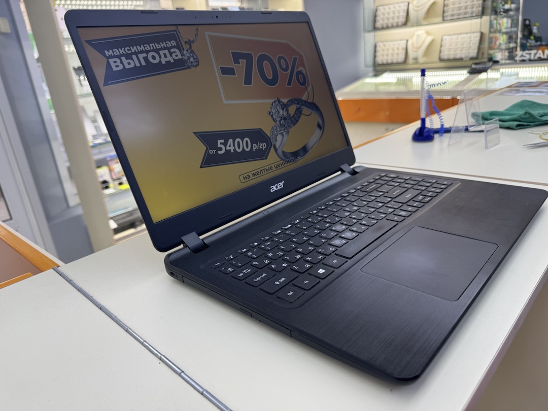 Ноутбук Acer Aspire A515-53; Core i5-8265U, Intel UHD Graphics 620, 8 Гб, 256 Гб, Нет