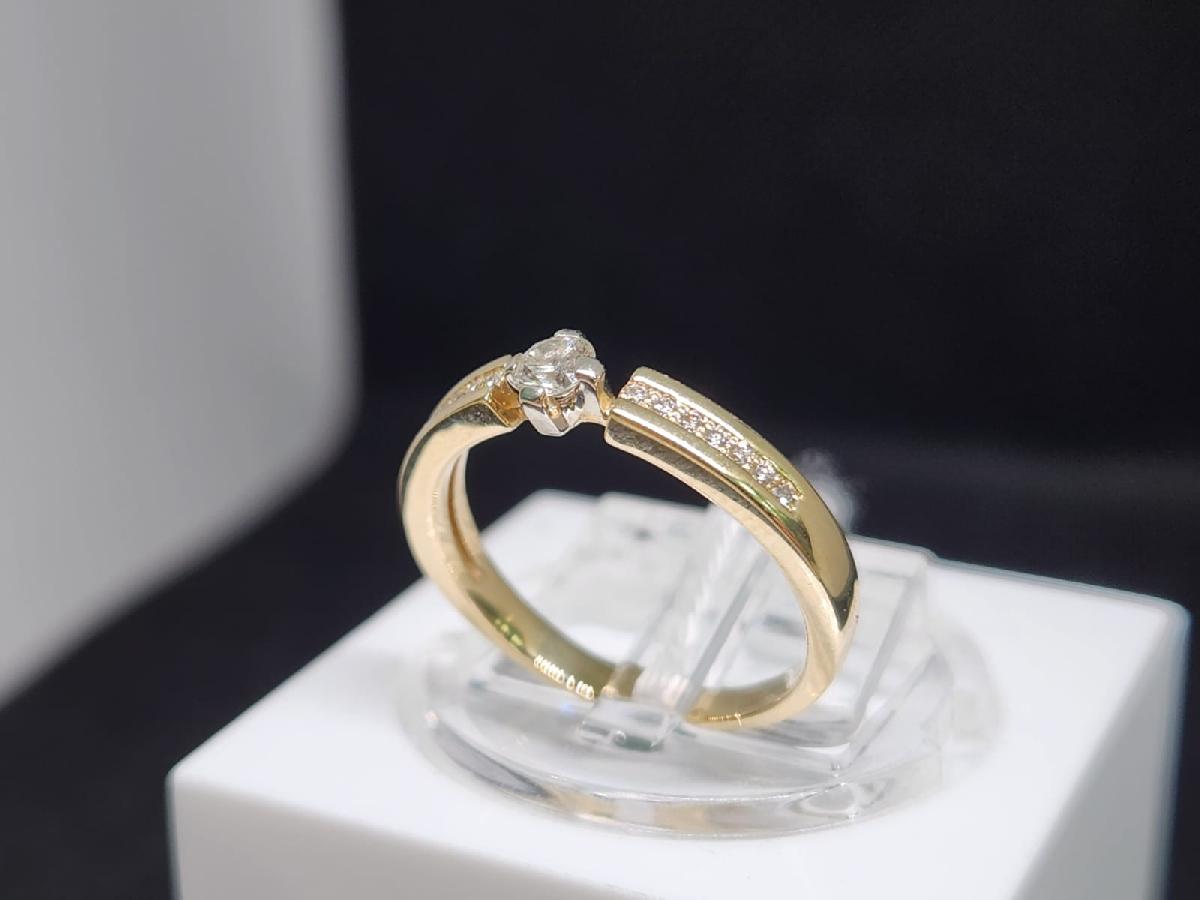 КОЛЬЦО БРИЛЛИАНТ Au 585