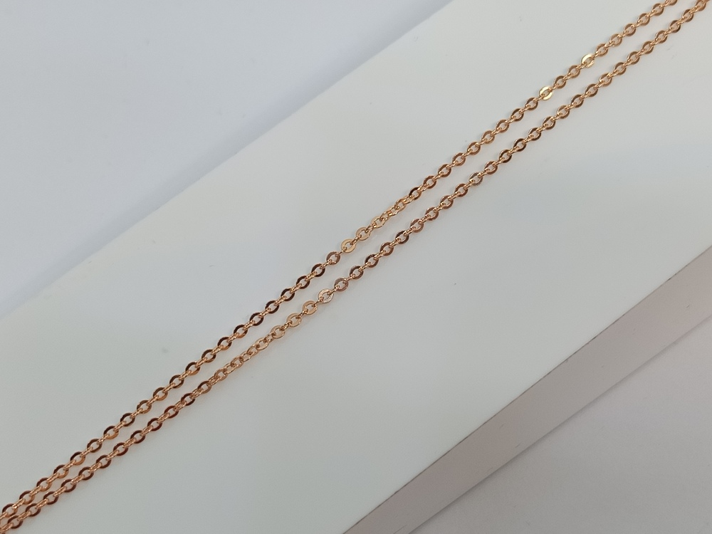 КОЛЬЕ ПУСТОТЕЛЫЙ Якорное (Au 585)