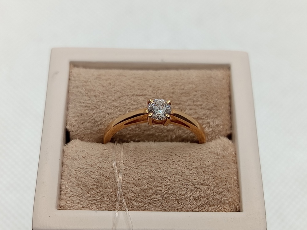 КОЛЬЦО БРИЛЛИАНТ (Au 585)