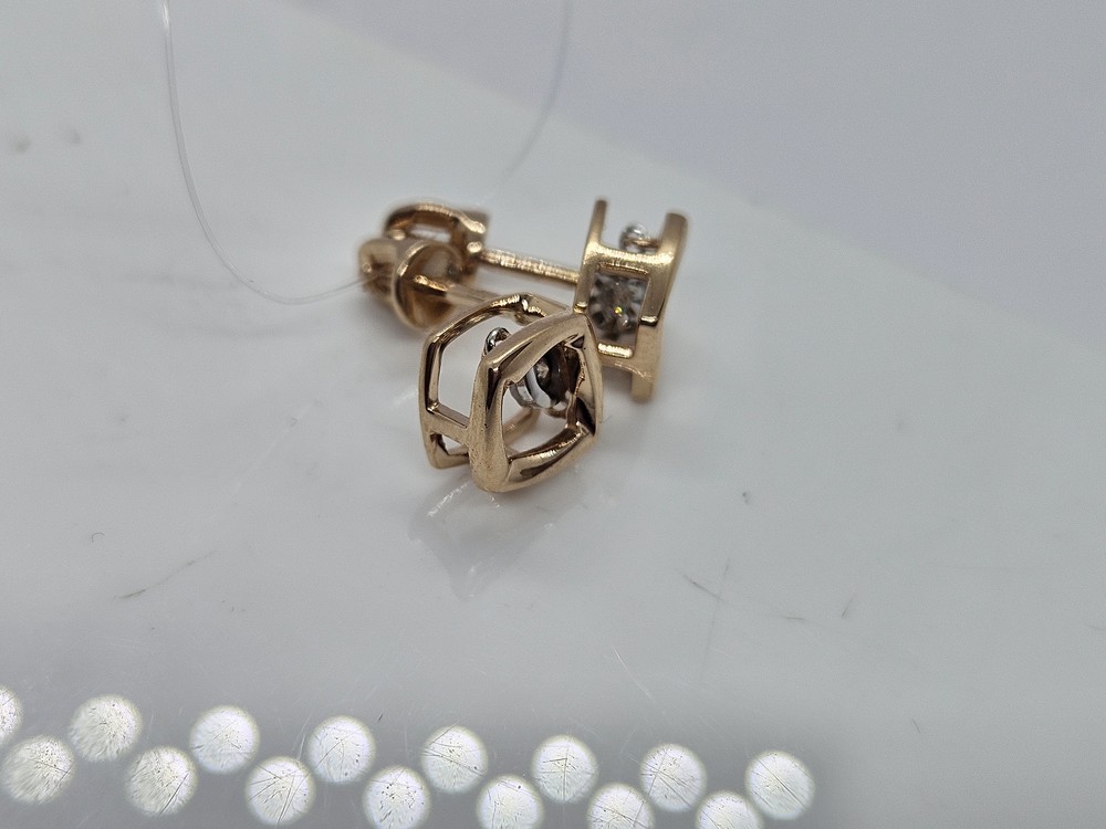 СЕРЬГИ БРИЛЛИАНТ (Au 585)