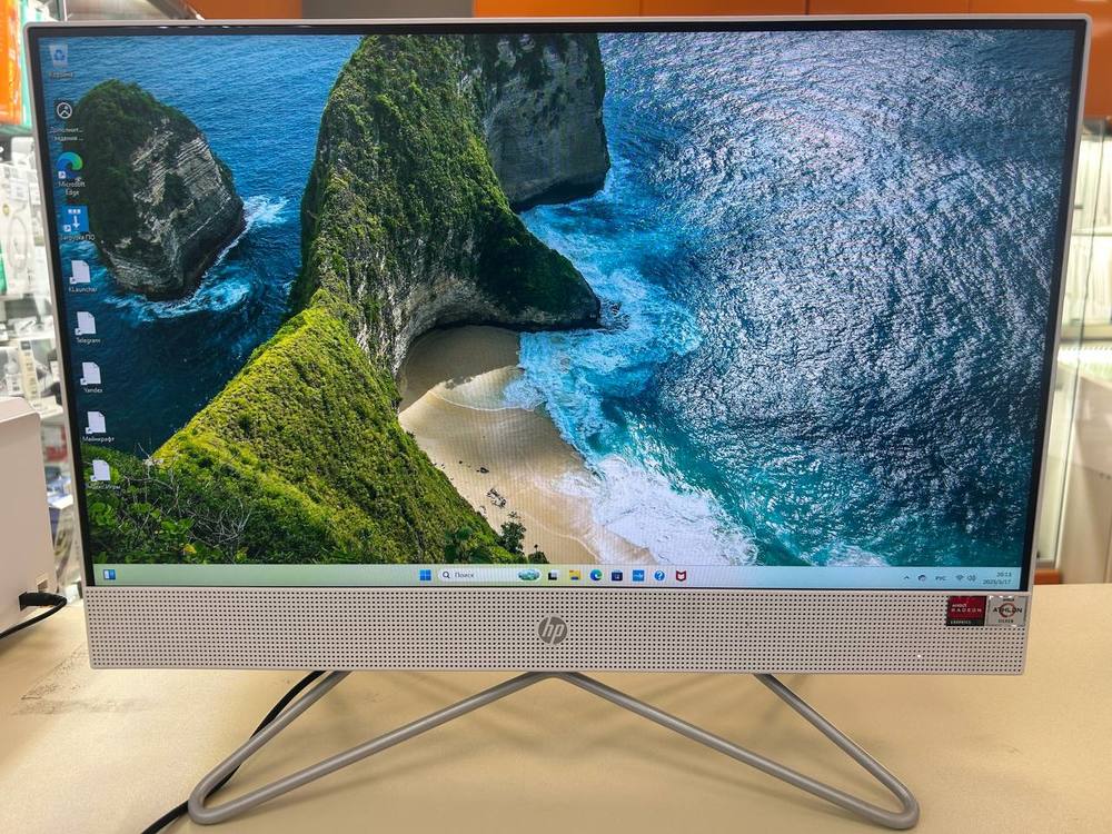 Моноблок HP HP; Athlon 3050U, HD Graphics, 4 Gb, 256 Гб, Нет