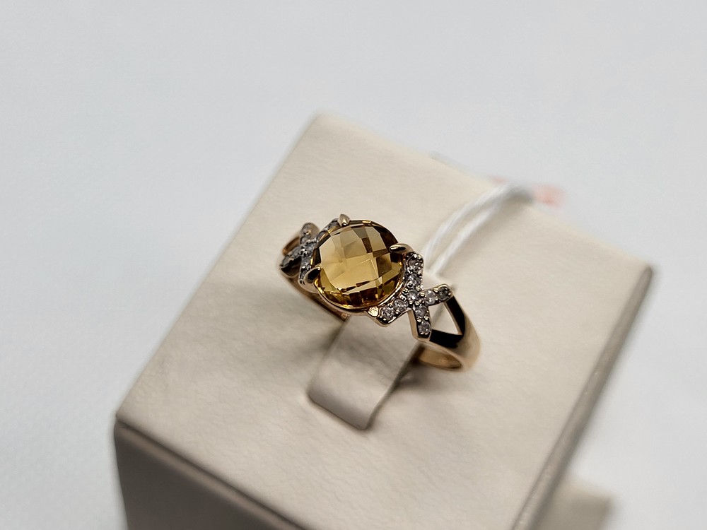 КОЛЬЦО БРИЛЛИАНТ Au 585