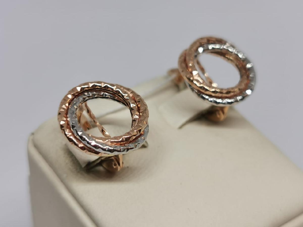 СЕРЬГИ БЕЗ КАМНЯ (Au 585)