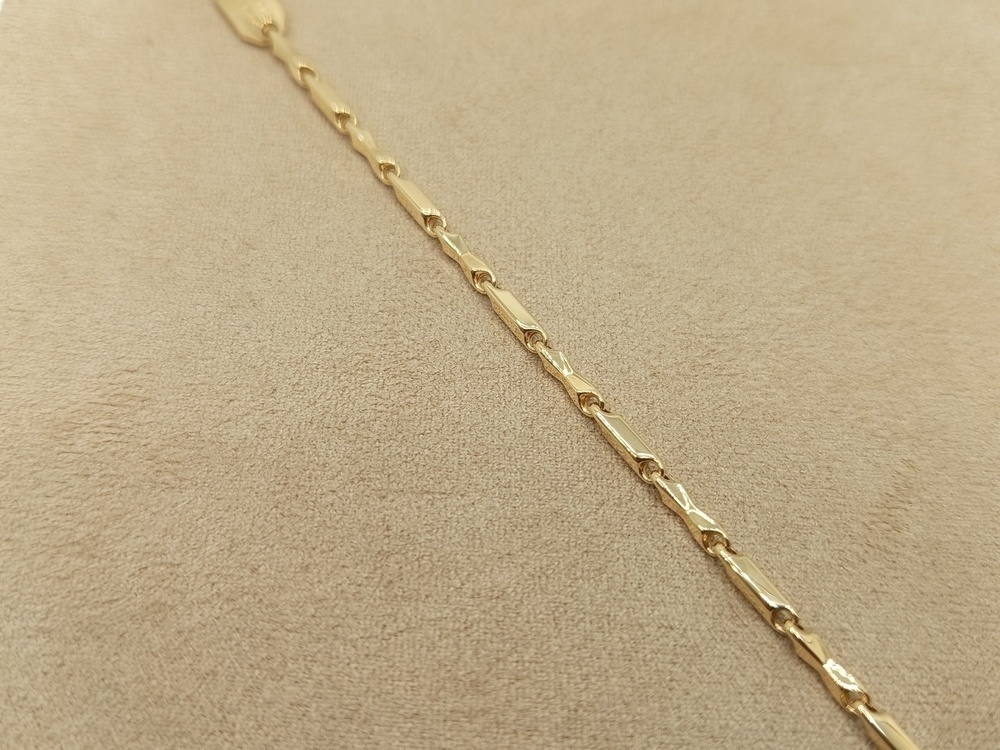 БРАСЛЕТ ПУСТОТЕЛЫЙ Фантазия (Au 585)