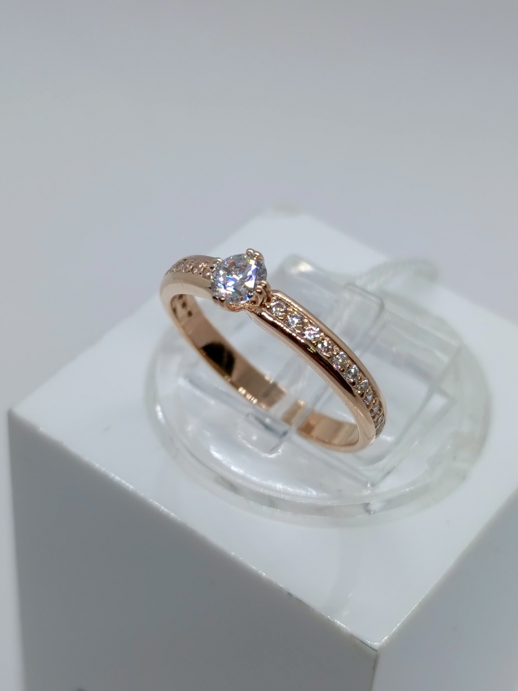 КОЛКМИ585 КОЛЬЦО С КАМНЯМИ (Au 585)