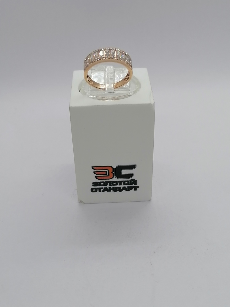 КОЛКМИ585 КОЛЬЦО С КАМНЯМИ (Au 585)