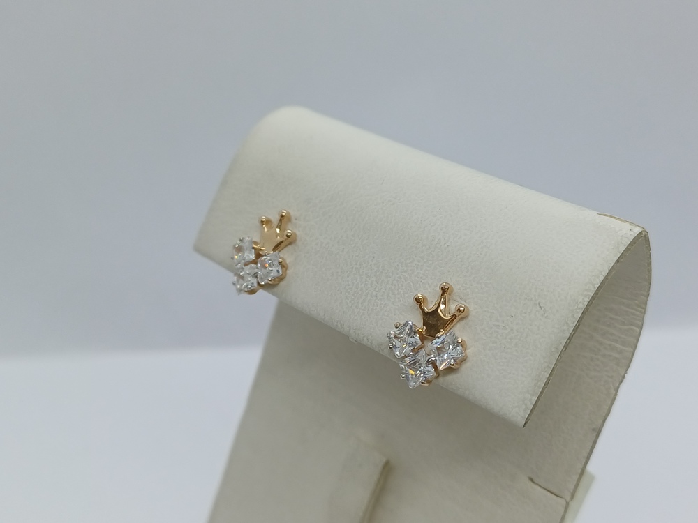 СЕРЬГИ ПУСЕТЫ (Au 585)