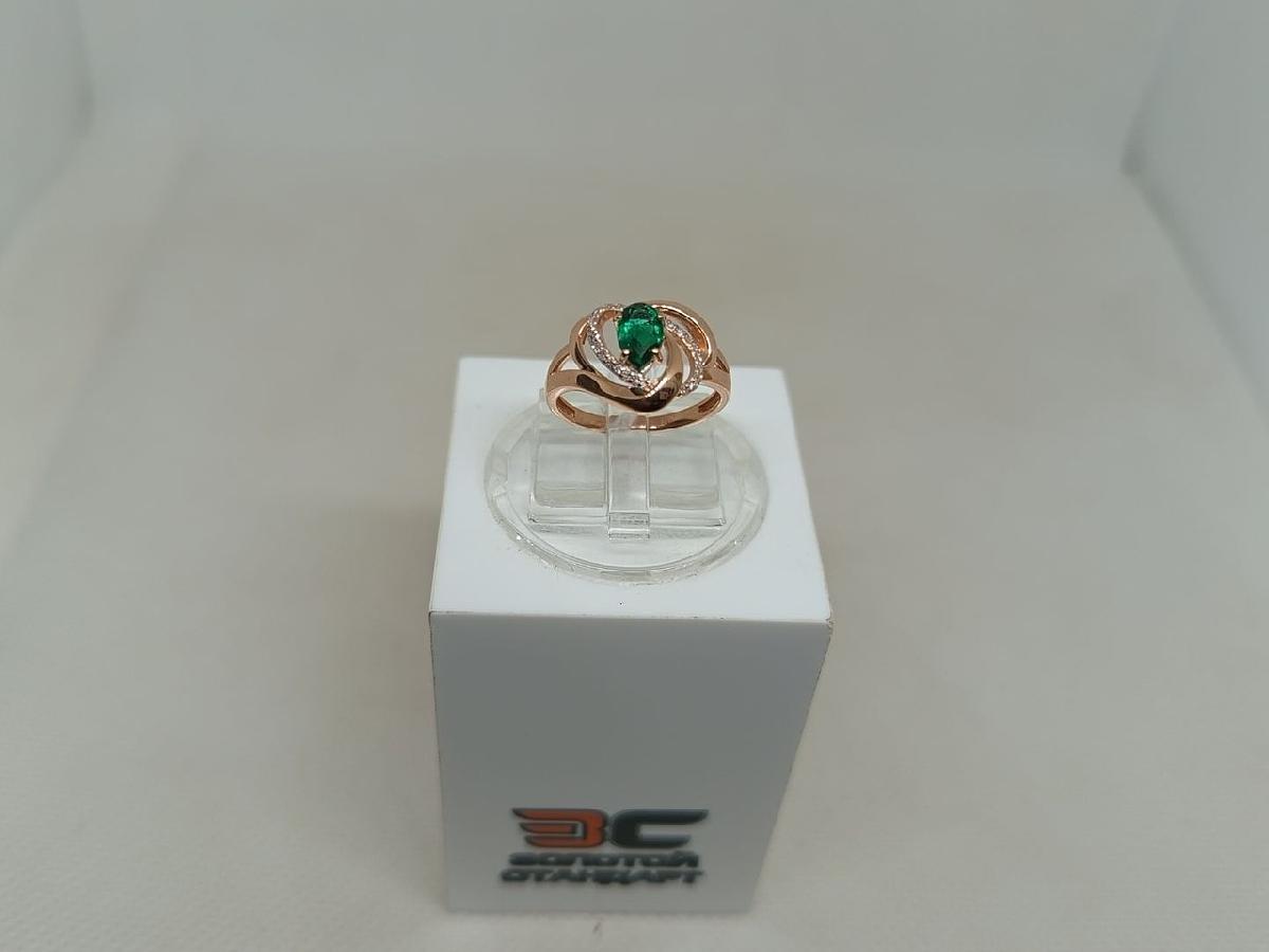 КОЛКМИ585 КОЛЬЦО С КАМНЯМИ (Au 585)