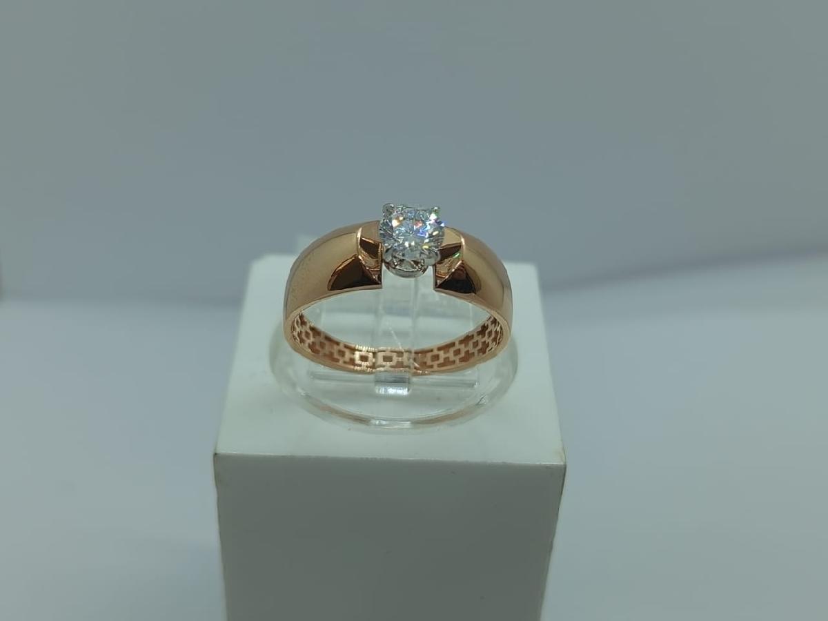 КОЛЬЦО С КАМНЕМ (Au 585)