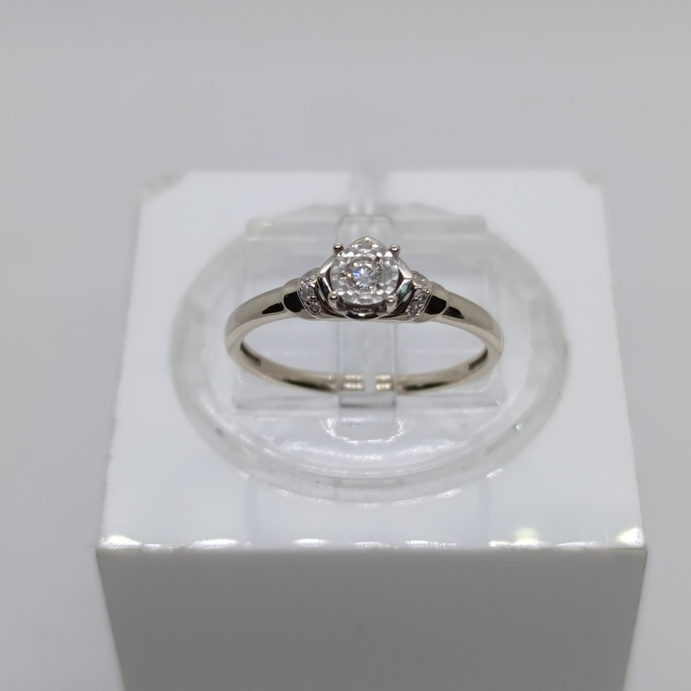 КОЛЬЦО БРИЛЛИАНТ Au 585