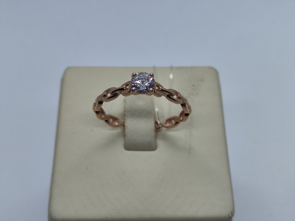 КОЛЬЦО С КАМНЕМ (Au 585)