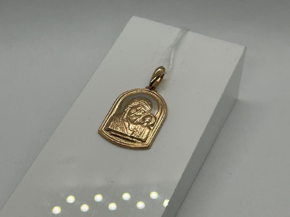 ПОДВЕСКА ИКОНА БЕЗ КАМНЯ (Au 585)