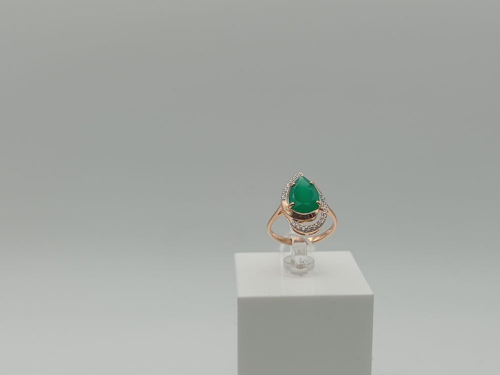 КОЛКМИ585 КОЛЬЦО С КАМНЯМИ (Au 585)