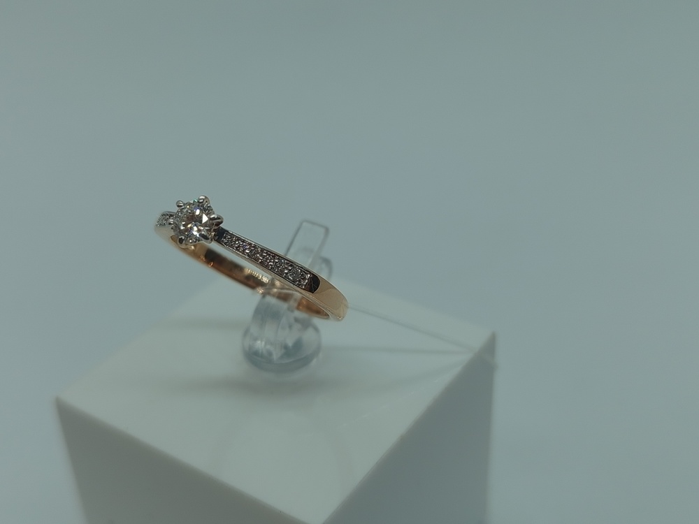 КОЛЬЦО БРИЛЛИАНТ (Au 585)