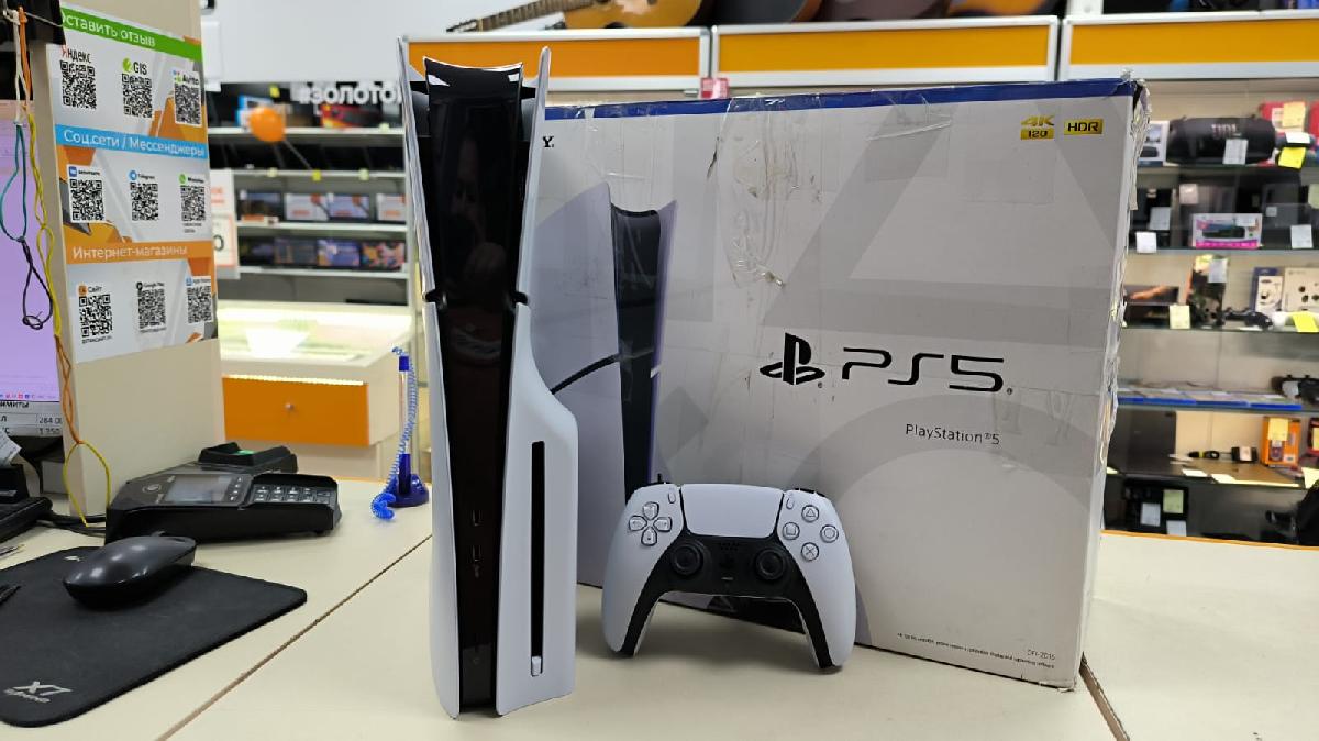 Игровая приставка PlayStation 5 Slim 1TB (С дисководом)