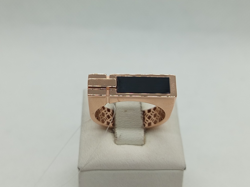 КОЛЬЦО ПЕЧАТКА с камнем (Au 585)